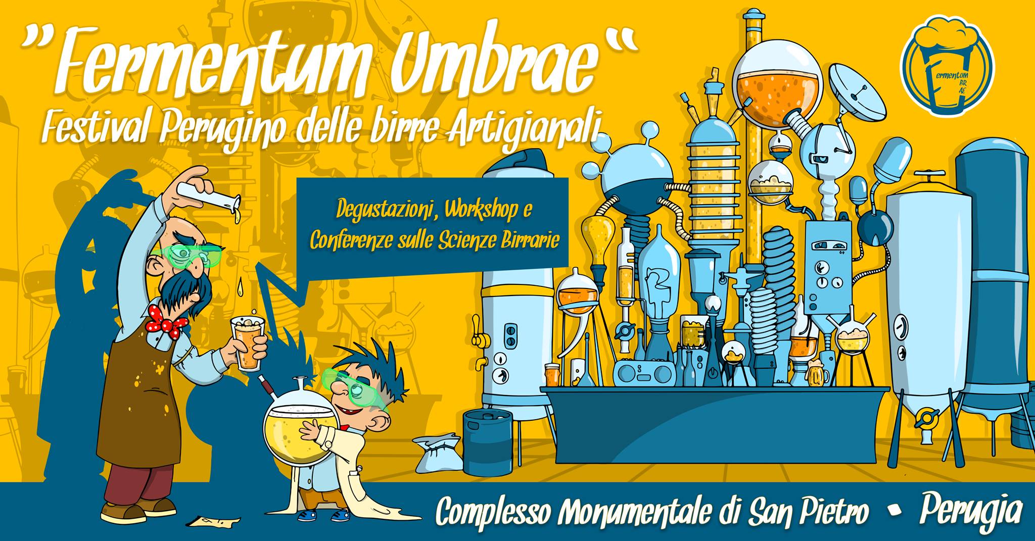 Dal 3 al 5 Maggio Fermentum Umbrae vi aspetta a Perugia!