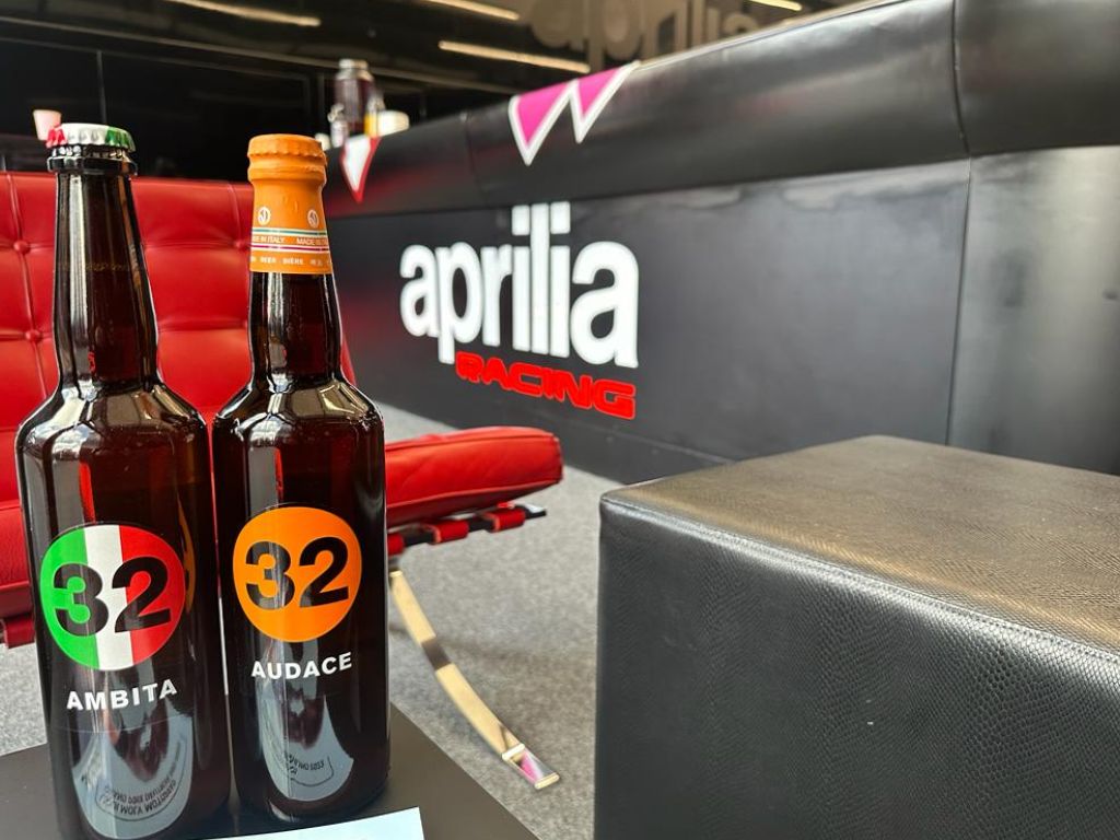 32 Via dei Birrai partner nell’area hospitality di Aprilia Racing
