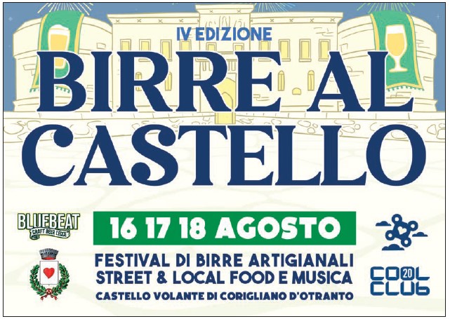 Turismo birrario consapevole: “La storia del Castello, le storie della birra” a Corigliano d’Otranto