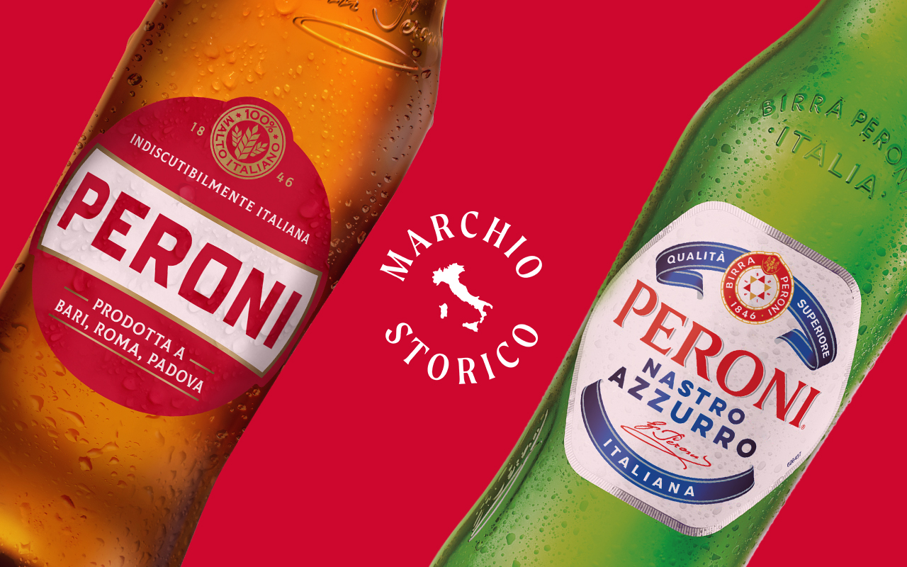 Birra Peroni entra a far parte del “Registro dei marchi storici di interesse nazionale”