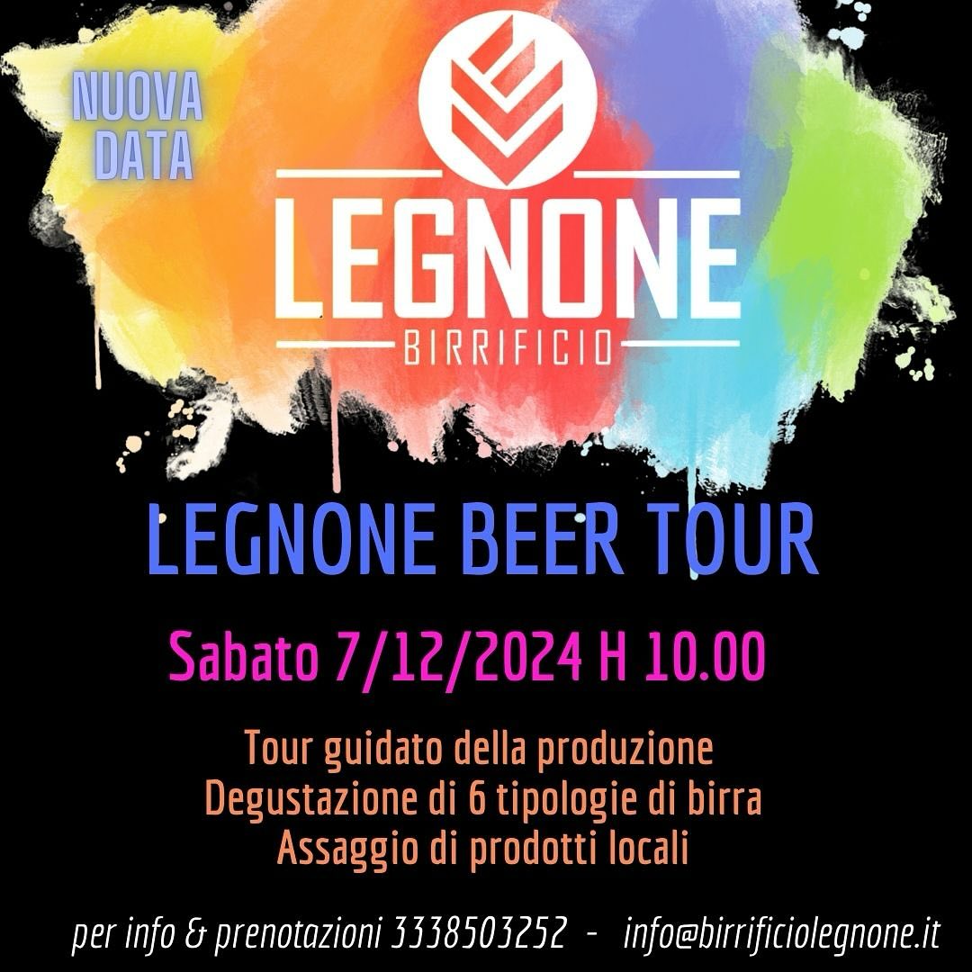 il 7 dicembre l’ultima tappa del LEGNONE BEER TOUR