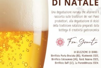 Nuovo appuntamento SlowFood e APdG per degustazione Birre di Natale con Sulle Vie della Birra