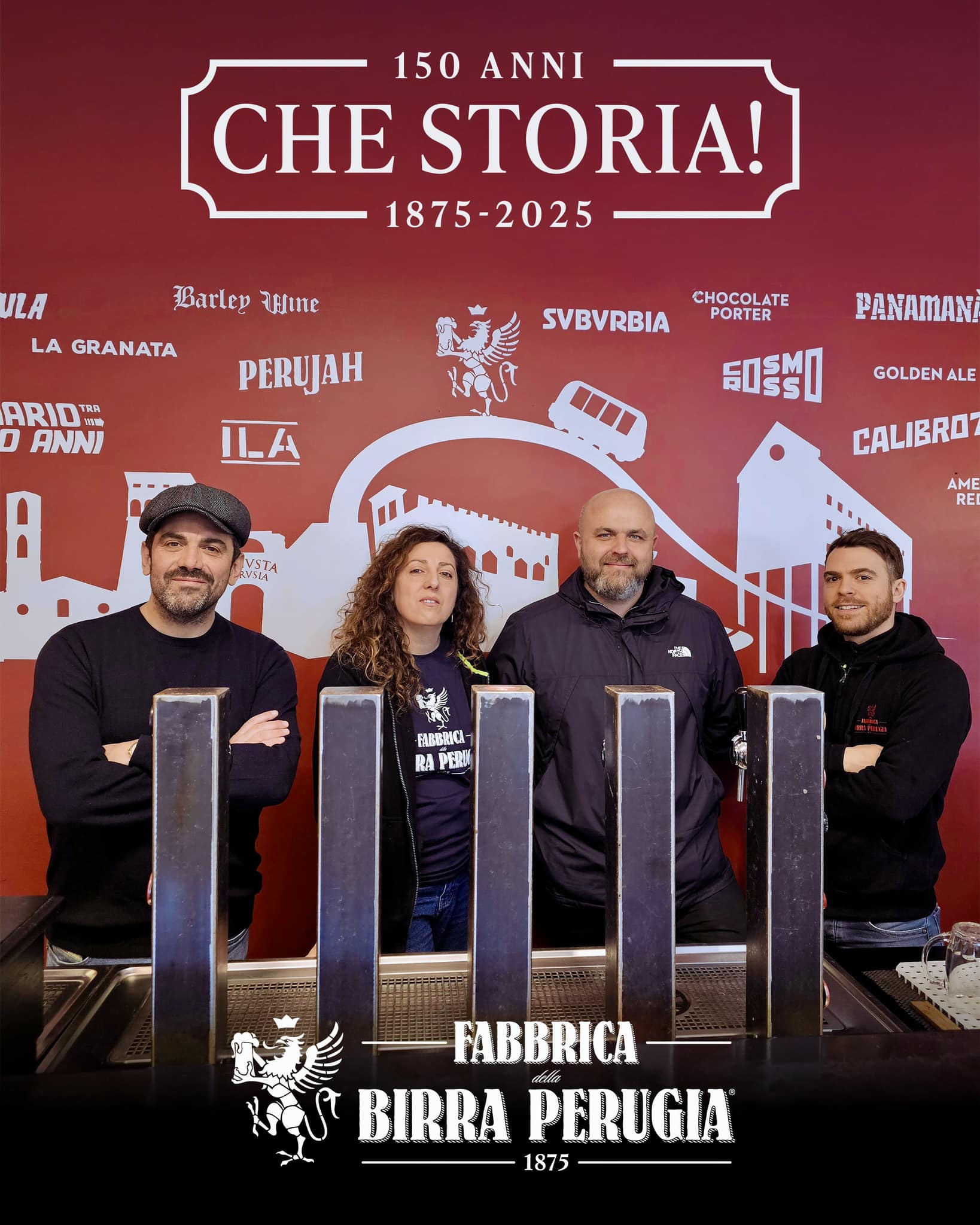 1875-2025: 150 anni di Birra Perugia, che storia!