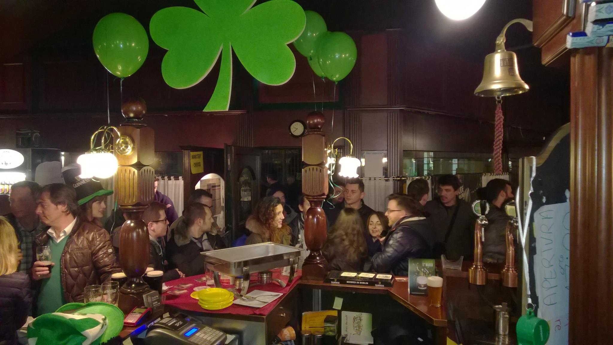 Ballykilcavan a Vicenza: il San Patrizio del Paddy’s Pub